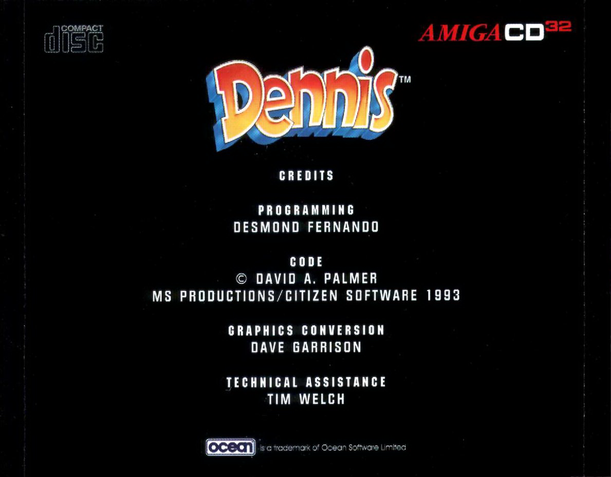 Dennis The Menace screenshot 3 for Amiga CD32